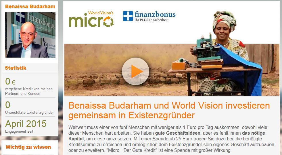 World Vision's micro